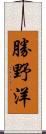 勝野洋 Scroll