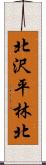 北沢平林北 Scroll