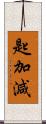 匙加減 Scroll