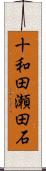 十和田瀬田石 Scroll