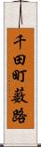 千田町薮路 Scroll