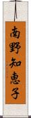 南野知恵子 Scroll