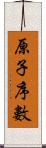 原子序數 Scroll