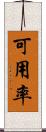 可用率 Scroll