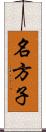 名方子 Scroll