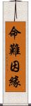 命難因緣 Scroll