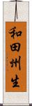 和田州生 Scroll