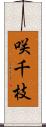 咲千枝 Scroll