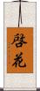 啓花 Scroll