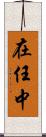 在任中 Scroll