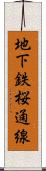 地下鉄桜通線 Scroll