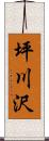 坪川沢 Scroll
