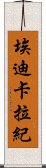 埃迪卡拉紀 Scroll