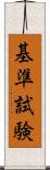 基準試験 Scroll