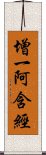 增一阿含經 Scroll