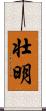 壮明 Scroll