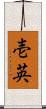 壱英 Scroll