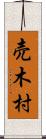 売木村 Scroll