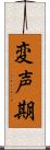 変声期 Scroll