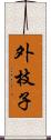 外枝子 Scroll