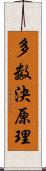 多数決原理 Scroll