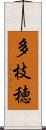 多枝穂 Scroll