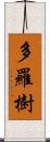 多羅樹 Scroll