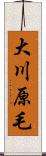大川原毛 Scroll