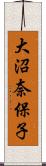 大沼奈保子 Scroll