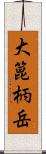 大箟柄岳 Scroll