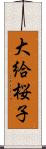 大給桜子 Scroll