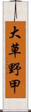 大草野甲 Scroll