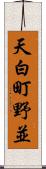 天白町野並 Scroll