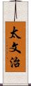 太文治 Scroll