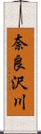 奈良沢川 Scroll