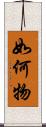 如何物 Scroll