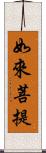 如來菩提 Scroll