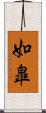如皐 Scroll