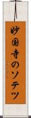 妙国寺のソテツ Scroll
