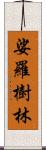 娑羅樹林 Scroll