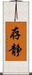 存静 Scroll