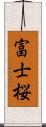 富士桜 Scroll