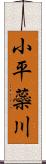 小平蘂川 Scroll