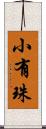 小有珠 Scroll