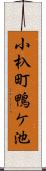 小杁町鴨ケ池 Scroll