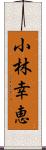 小林幸恵 Scroll