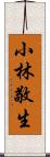 小林敬生 Scroll