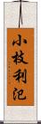 小枝利氾 Scroll