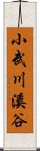 小武川溪谷 Scroll