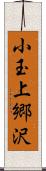 小玉上郷沢 Scroll